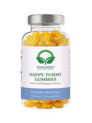BASMARBIES - HAPPY TUMMY GUMMIES - FRONT HAPPY TUMMY GUMMIES